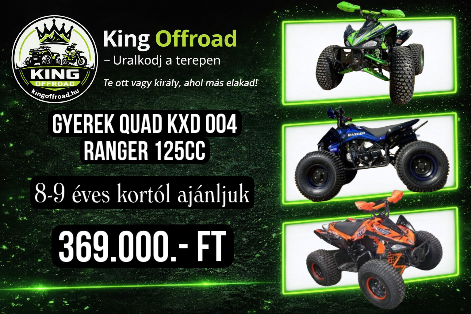 King Offroad - Uralkodj a terepen